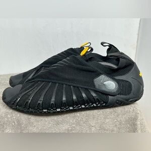 Vibram Furoshiki Size 13.5 Black Wrapping Sole Minimalist Shoes 20MEB01 NWOB